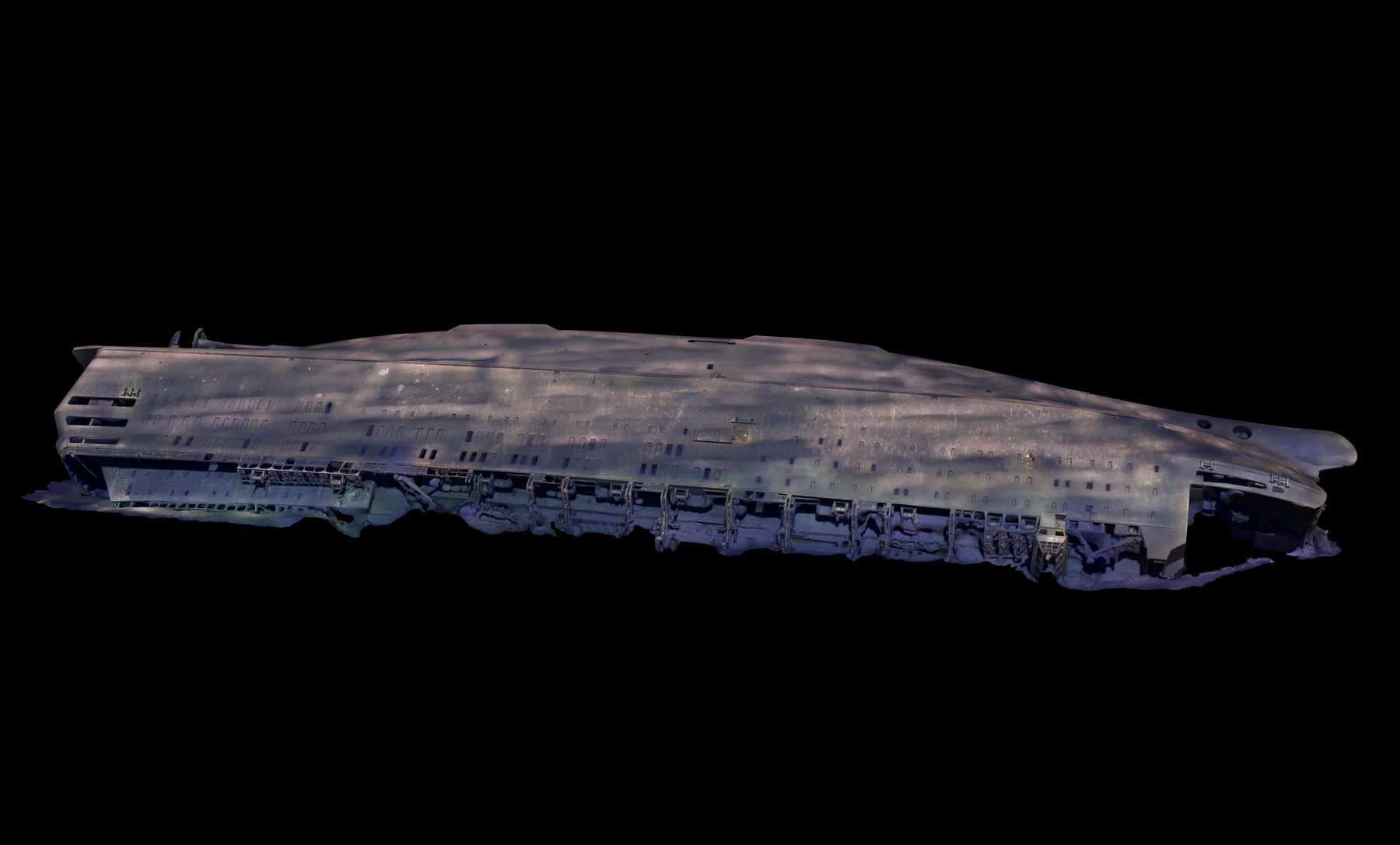 M/S Estonia port side 3D-modell