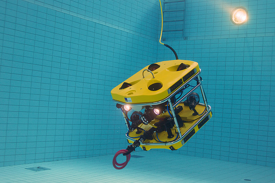 ROV-sonar vid undervattensinspektion